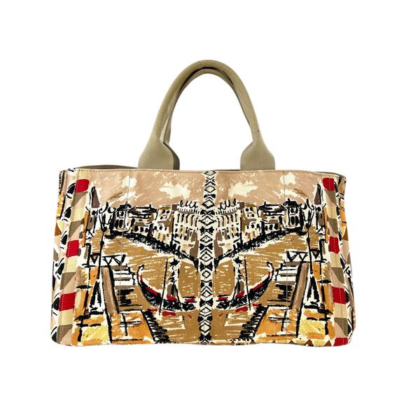 Prada Canapa Venice Tote Bag - Picture 1 of 9